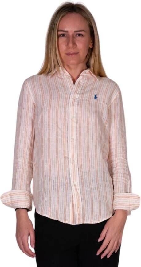 Ralph Lauren Longsleeve shirts Oranje Dames