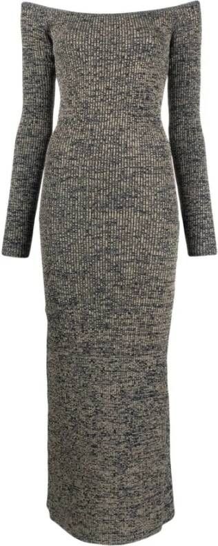 Remain Birger Christensen Blijf jurken grijs , Grijs, Dames