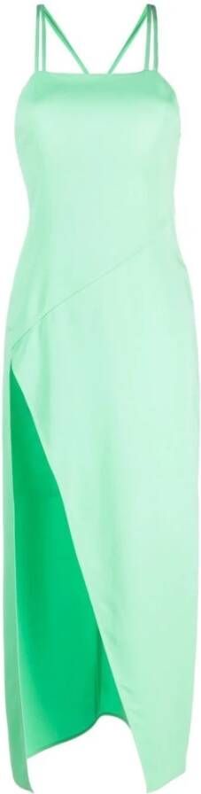 The Attico Maxi kleedjes Groen Dames