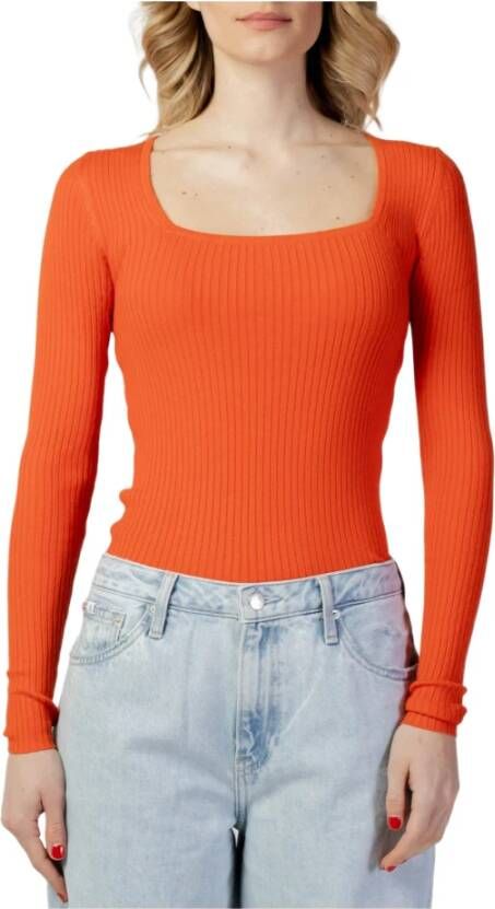 Vero Moda Blouses Oranje Dames