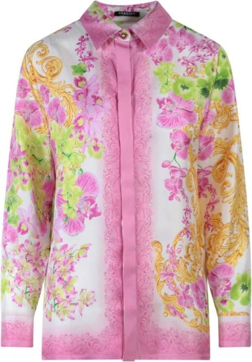 Versace Longsleeve shirts Roze Dames