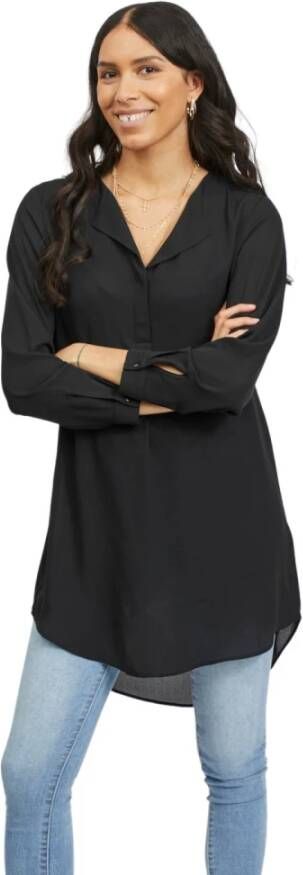 Vila Casual kleedjes Zwart Dames