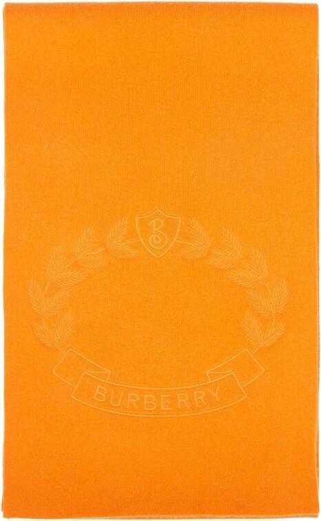 Burberry Winter sjaals , Oranje, Heren