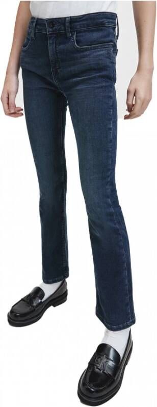 Calvin Klein Jeans flare stretch , Blauw, Dames