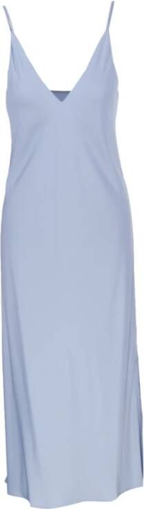 Calvin Klein Maxi kleedjes Blauw Dames