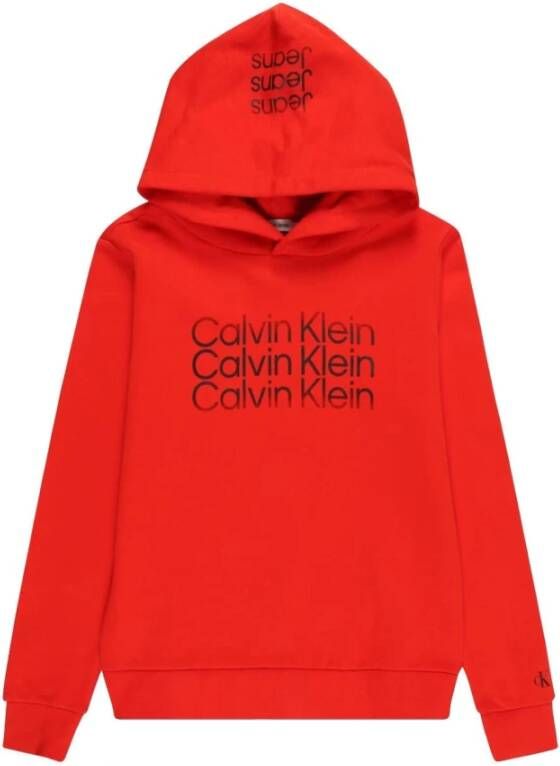 Calvin Klein Sweatshirts , Rood, Heren