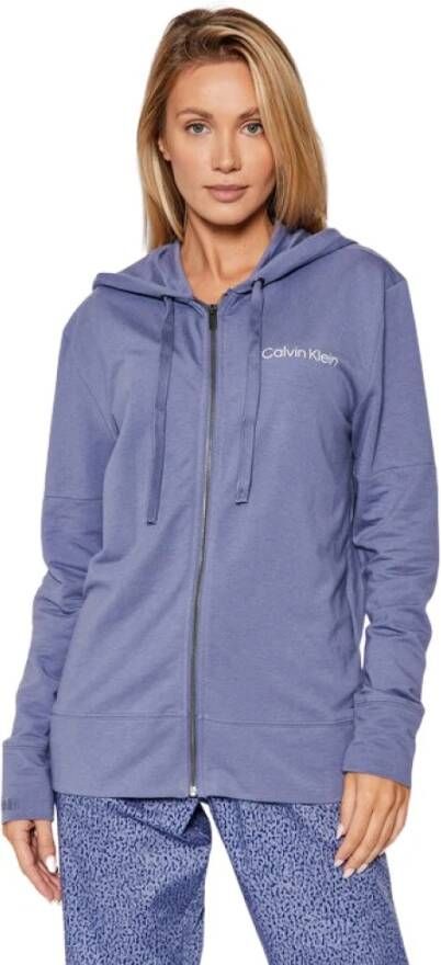 Calvin Klein Underwear Felpa 000qs6759E Regelmatige fit , Paars, Dames