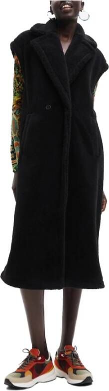 Desigual Gordelige jassen , Zwart, Dames
