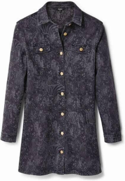 Desigual Vest Babayaga 22Wwvd02 , Zwart, Dames