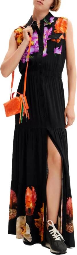 Desigual Maxi kleedjes Zwart Dames