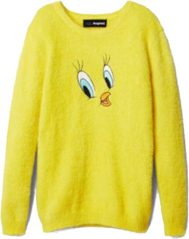 Desigual Sweatshirts , Geel, Dames