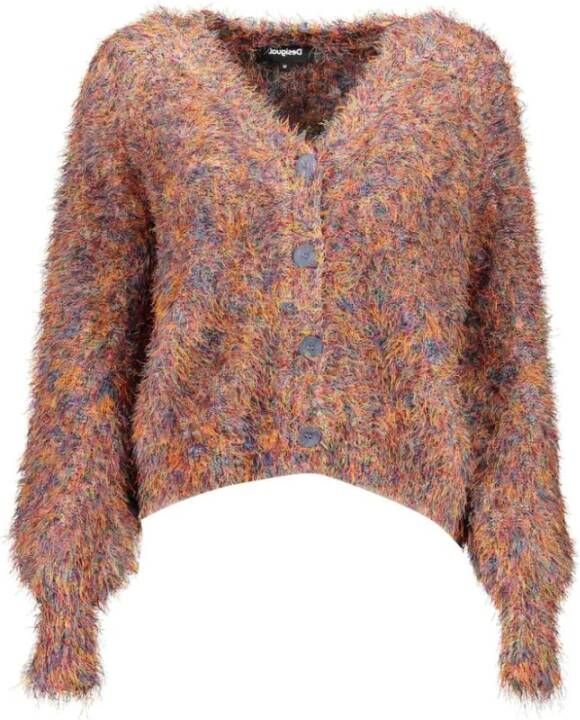 Desigual Hoodies & Sweatvesten Oranje Dames
