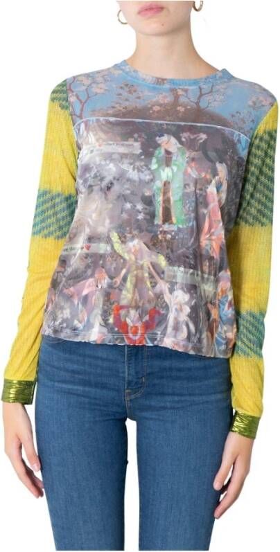 Desigual Vrouwen & Blouse , Geel, Dames