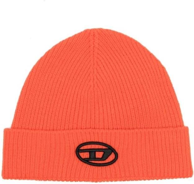 Diesel Hoeden Oranje Heren