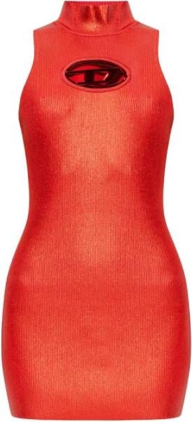 Diesel Casual kleedjes Rood Dames