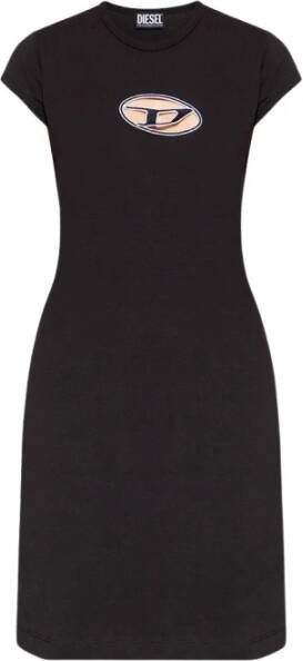 Diesel Casual kleedjes Zwart Dames