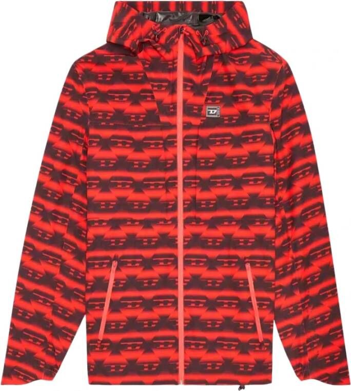 Diesel Zomerjassen Rood Heren