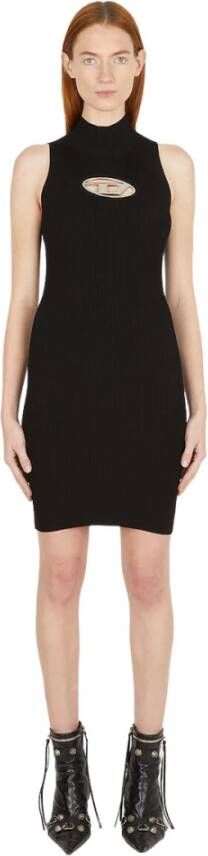 Diesel Casual kleedjes Zwart Dames