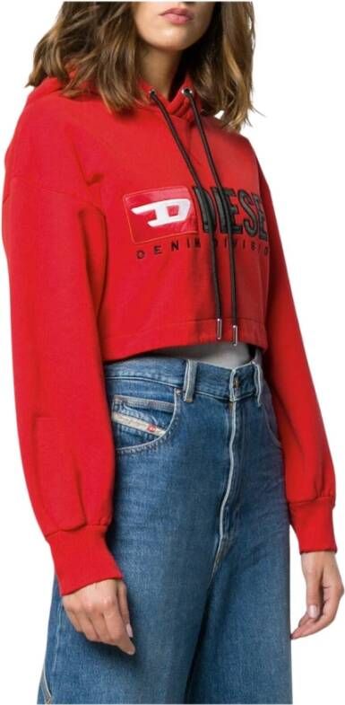 Diesel Hoodies & Sweatvesten Rood Dames