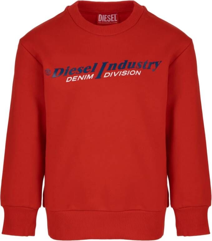 Diesel Sweatshirts , Rood, Heren