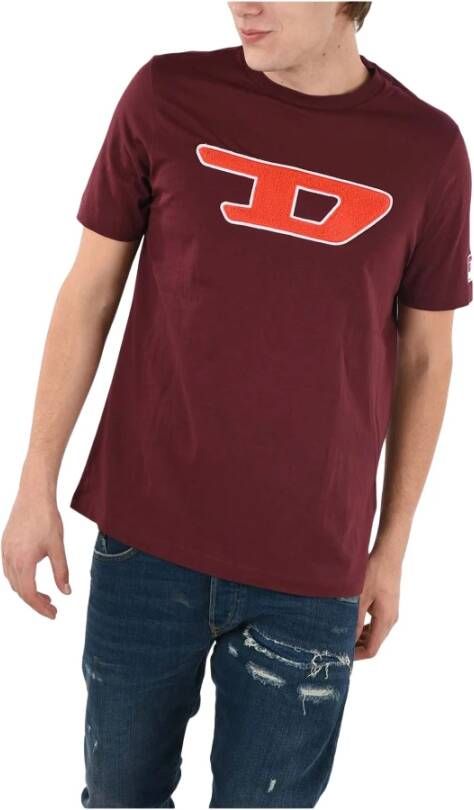 Diesel t shirt , Rood, Heren