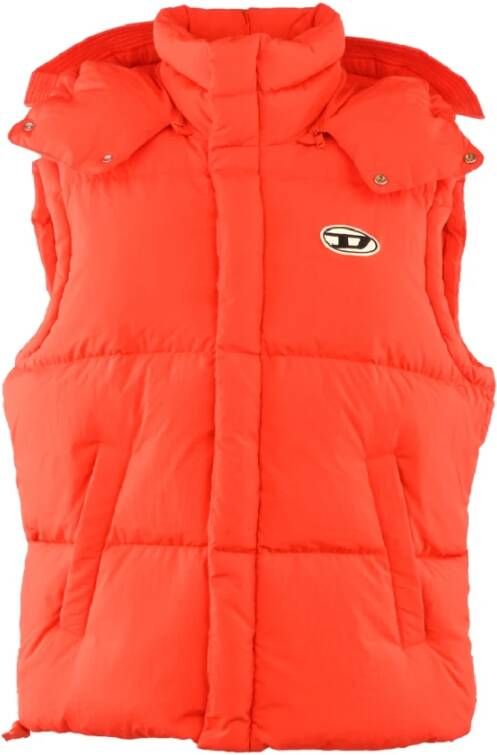 Diesel Bodywarmers Oranje Heren