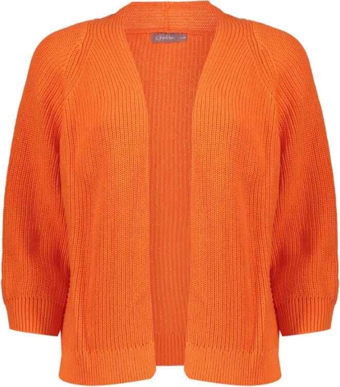 Geisha Vest 24001 10 , Oranje, Dames