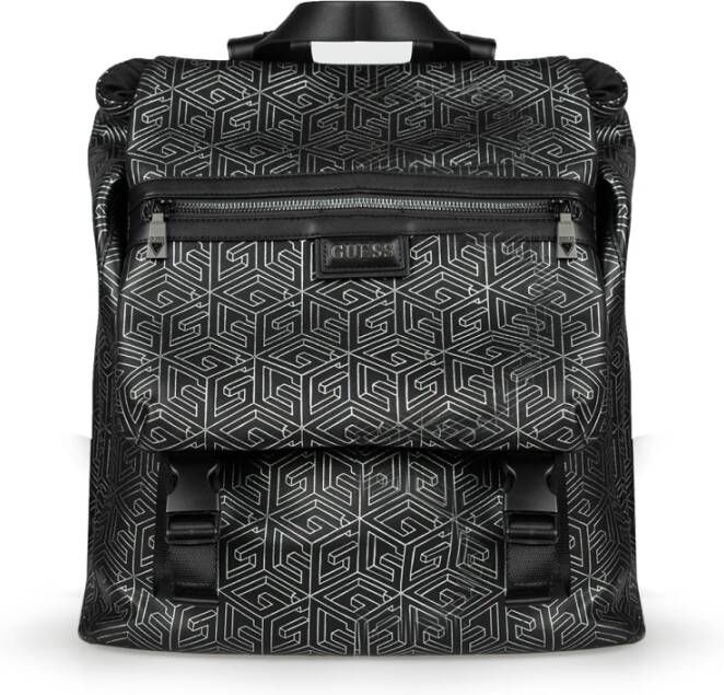 Guess alamed, backpack , Zwart, Heren
