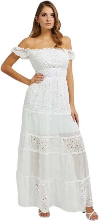 Guess Maxi kleedjes Wit Dames