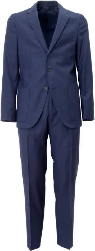 Hugo Boss Business kostuum Blauw Heren