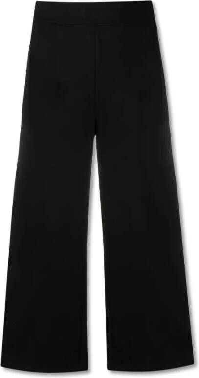 Karl Lagerfeld Trainingsbroek met een gelogde lamp , Zwart, Dames