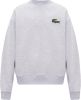 Lacoste Sweatshirt met logo patch , Grijs, Heren online kopen