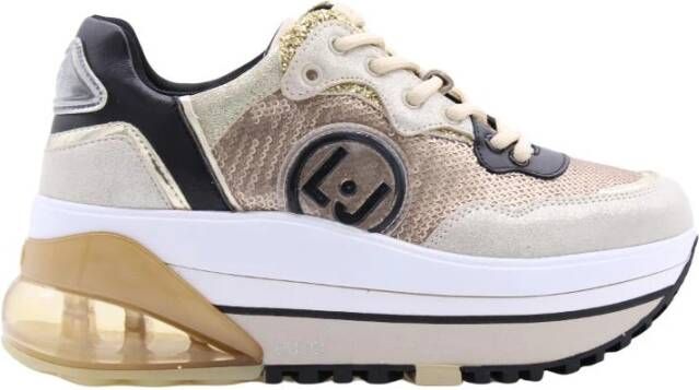 Liu Jo Sneakers Maxi Wonder Air 11 Sneaker Goudkleurig