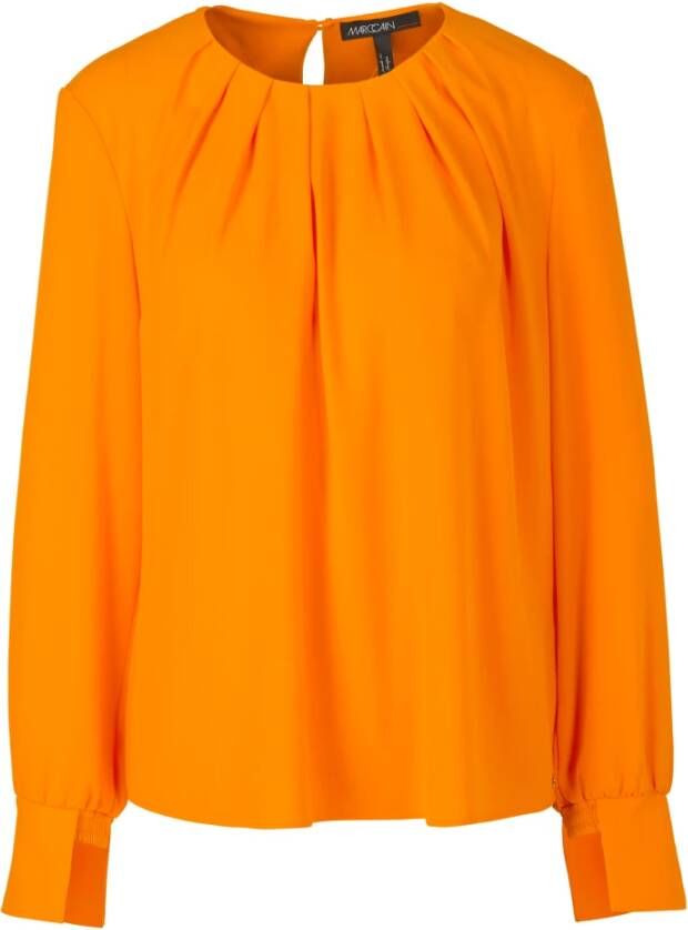 Marc Cain Blouses Oranje Dames