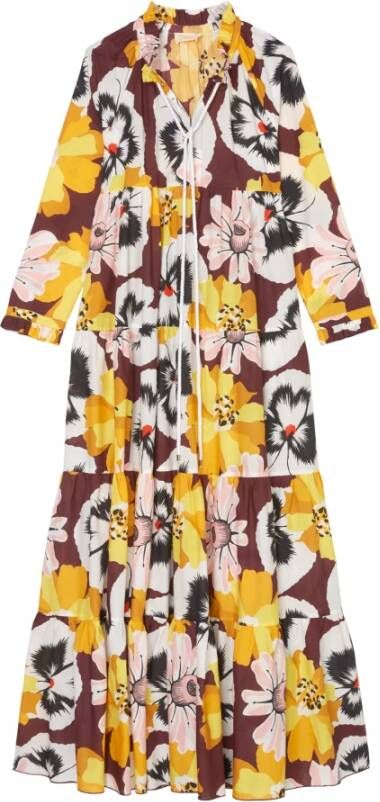 Marc O'Polo Exclusive maxi dress , Oranje, Dames