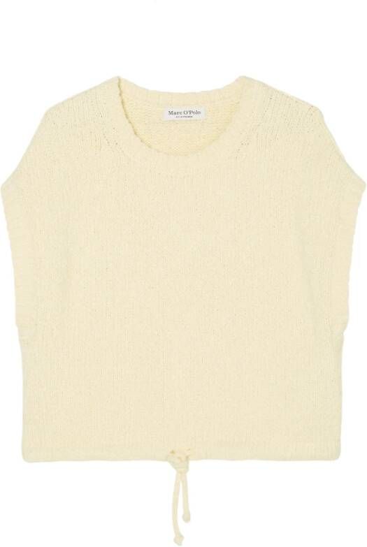 Marc O'Polo Losse mouwloze trui , Geel, Dames