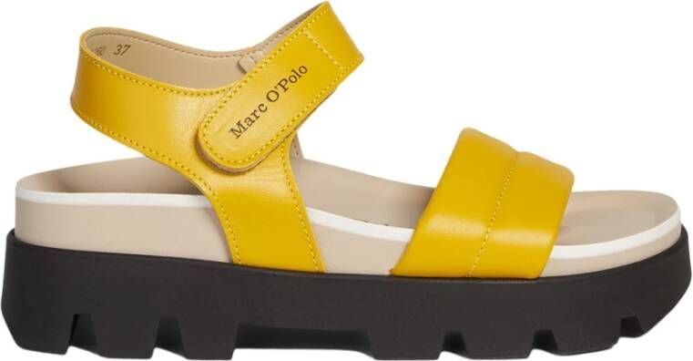 Marc O'Polo Sandalen Geel Dames