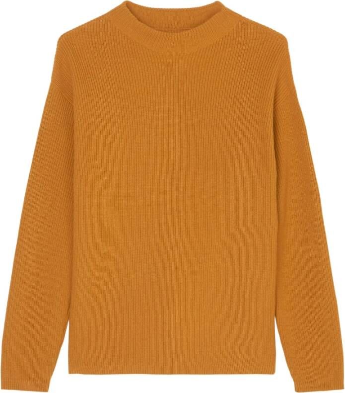 Marc O'Polo Truien met ronde hals , Oranje, Heren