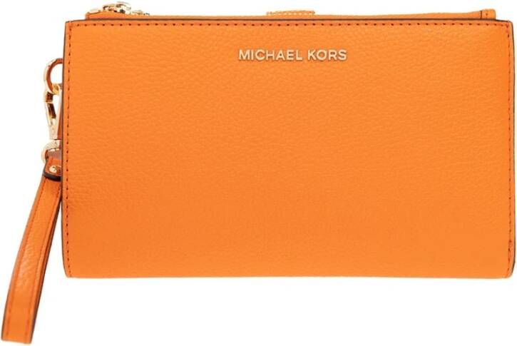 Michael Kors Portefeuillekaarthouders , Oranje, Dames