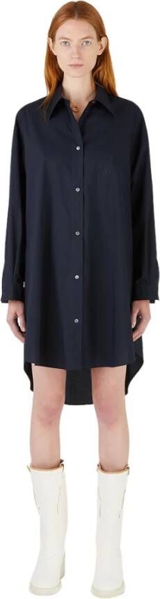 MM6 Maison Margiela Longsleeve shirts Blauw Dames