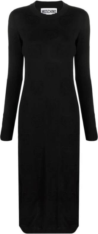 Moschino Kleedjes Zwart Dames