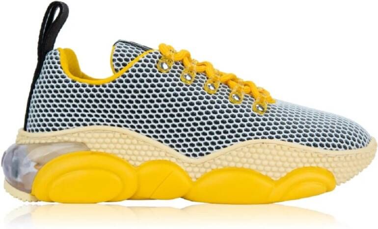 Moschino Bubble Teddy Sneakers , Geel, Heren