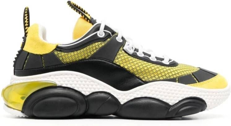 Moschino Sneakers Geel Heren
