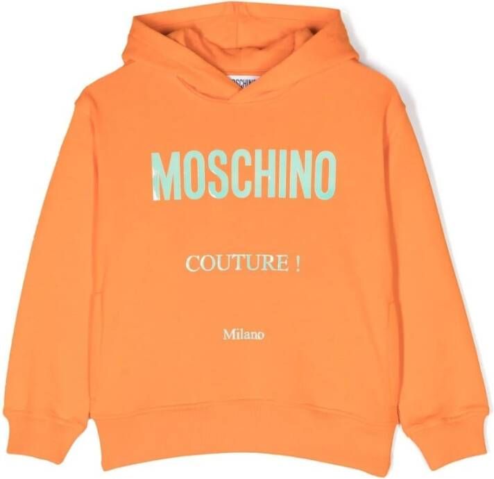 Moschino Sweatshirts , Oranje, Dames