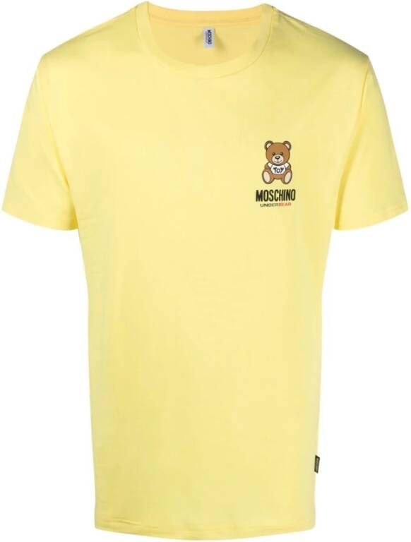 Moschino T shirt , Geel, Heren