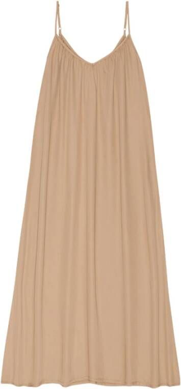 Moshi Mind Nachtjurk zijdeachtig , Beige, Dames