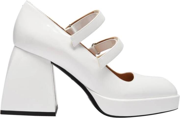 Nodaleto Bulla Babies 65 Pumps , Wit, Dames