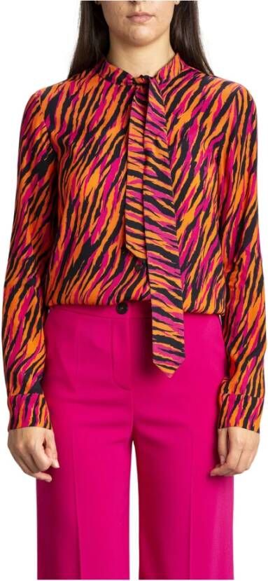 PATRIZIA PEPE Longsleeve shirts Oranje Dames