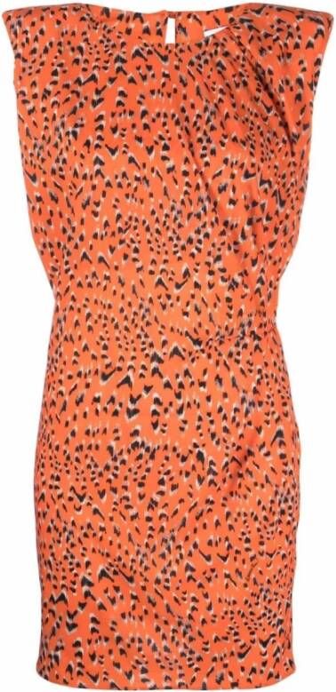 PATRIZIA PEPE Casual kleedjes Oranje Dames