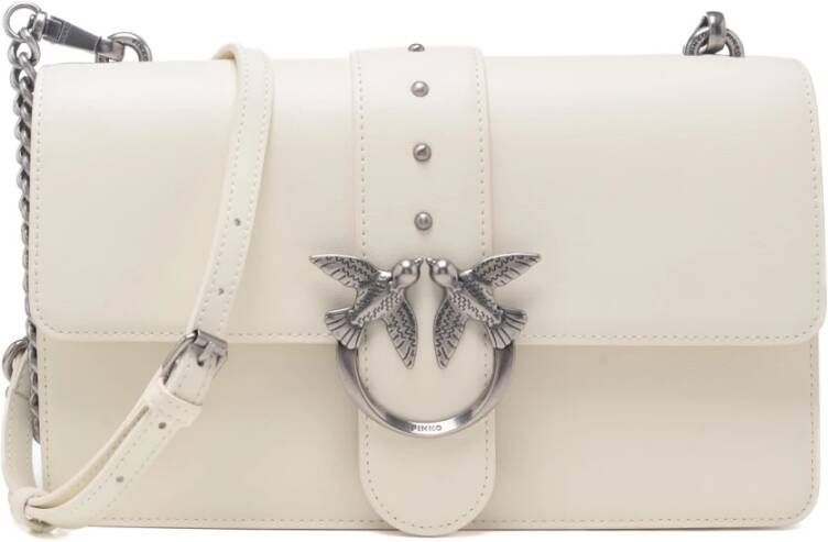 pinko Schoudertassen Beige Dames